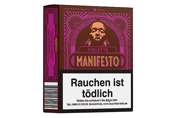 Manifesto Violette 5 Cigars Manifesto Violette 5 Cigars