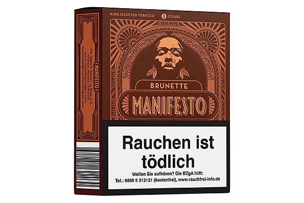 Manifesto Brunette 5 Cigars Manifesto Brunette 5 Cigars