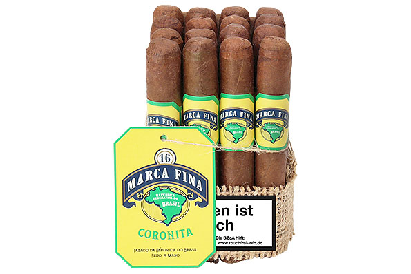 Marca Fina Brasil Coronita (Coronita) 16 Zigarren  Marca Fina Brasil Coronita (Coronita) 16 Zigarren