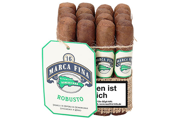 Marca Fina Dominicana Robusto (Robusto) 16 Zigarren Marca Fina Dominicana Robusto (Robusto) 16 Zigarren
