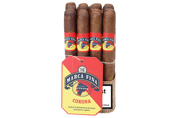 Marca Fina Ecuador Corona (Corona) 16 Zigarren Marca Fina Ecuador Corona (Corona) 16 Zigarren