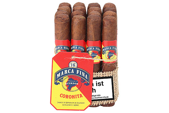 Marca Fina Ecuador Coronita (Coronita) 16 Cigars Marca Fina Ecuador Coronita (Coronita) 16 Cigars