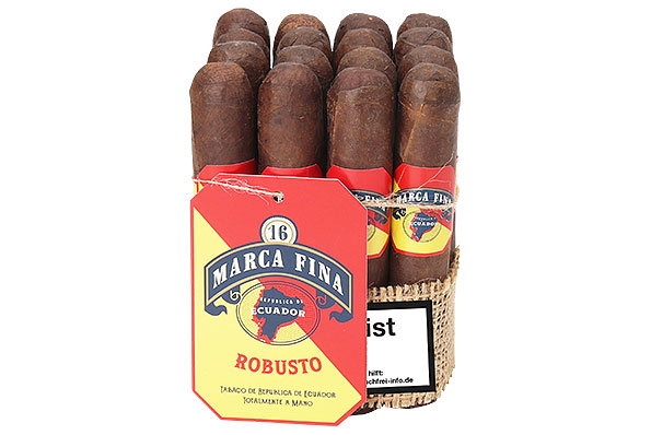 Marca Fina Ecuador Robusto (Robusto) 16 Cigars Marca Fina Ecuador Robusto (Robusto) 16 Cigars
