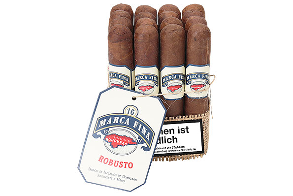 Marca Fina Honduras Robusto (Robusto) 16 Zigarren  Marca Fina Honduras Robusto (Robusto) 16 Zigarren