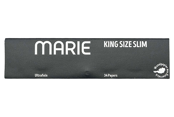 Marie King Size Slim Ultrafine Zigarettenpapier (34 Blätter) Marie King Size Slim Ultrafine Zigarettenpapier (34 Blätter)