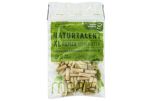Marie Naturtalent XL Slim Papier Filter 6mm (100 Filter) Marie Naturtalent XL Slim Papier Filter 6mm (100 Filter)