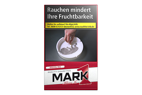 Mark Adams No. 1 Red 20 Cigarettes Mark Adams No. 1 Red 20 Cigarettes