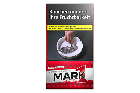 Mark Adams No. 1 100's Red 20 Zigaretten