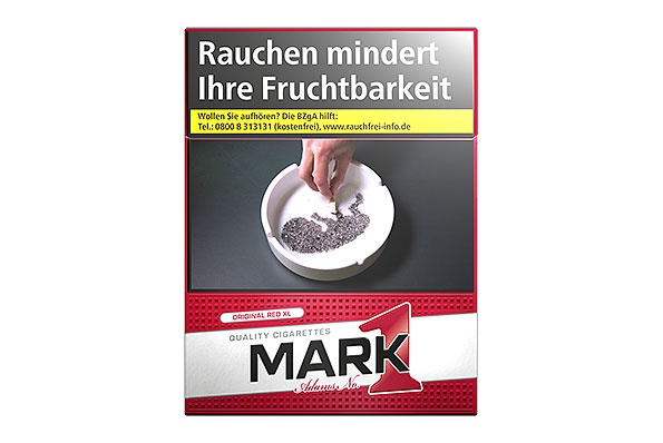 Mark Adams No. 1 Red Big Box 25 Cigarettes Mark Adams No. 1 Red Big Box 25 Cigarettes