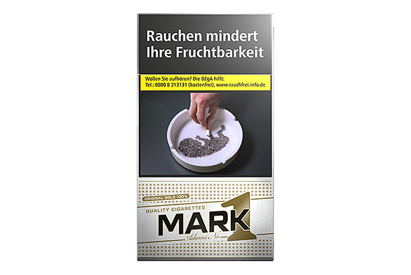 Mark Adams No. 1 100's Gold 20 Cigarettes Mark Adams No. 1 100's Gold 20 Cigarettes