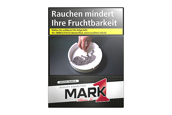 Mark Adams No. 1 Black Big Box 25 Zigaretten