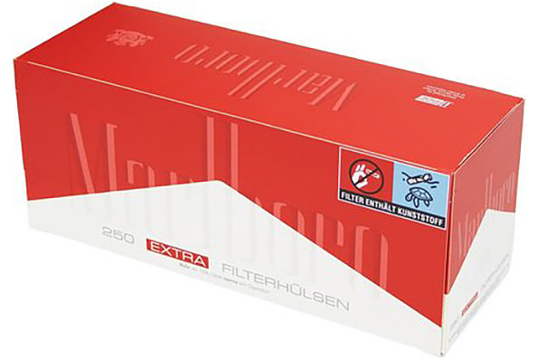 Marlboro Red Extra Filterhülsen (250 Hülsen) Marlboro Red Extra Filterhülsen (250 Hülsen)
