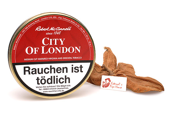 McConnell Heritage City of London Pfeifentabak 50g Dose McConnell Heritage City of London Pfeifentabak 50g Dose