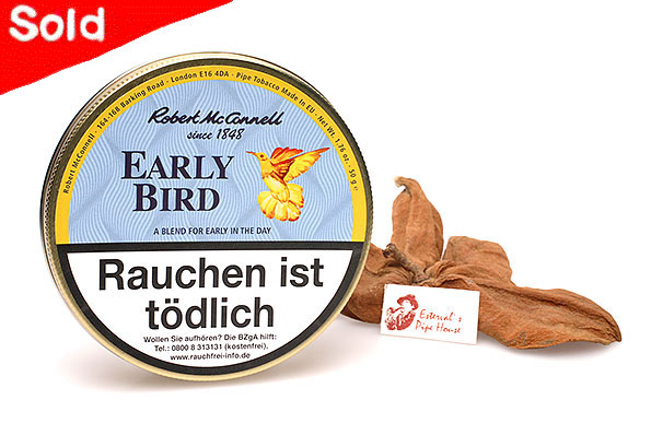 McConnell Heritage Early Bird Pipe tobacco 50g Tin