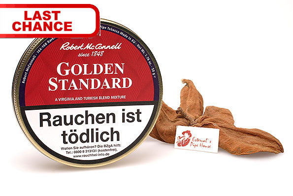 McConnell Heritage Golden Standard Pfeifentabak 50g Dose McConnell Heritage Golden Standard Pfeifentabak 50g Dose
