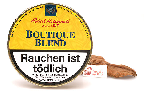 McConnell Heritage Boutique Blend Pipe tobacco 50g Tin McConnell Heritage Boutique Blend Pipe tobacco 50g Tin