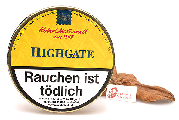 McConnell Heritage Highgate Pipe tobacco 50g Tin McConnell Heritage Highgate Pipe tobacco 50g Tin