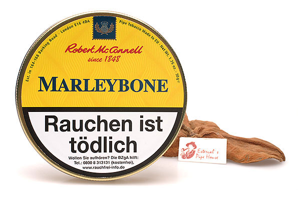 McConnell Heritage Marleybone Pipe tobacco 50g Tin McConnell Heritage Marleybone Pipe tobacco 50g Tin