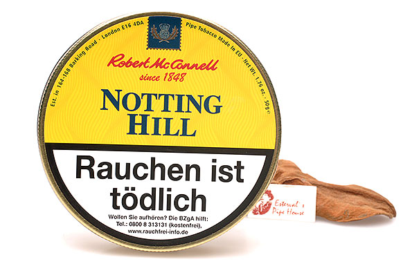 McConnell Heritage Notting Hill Pipe tobacco 50g Tin McConnell Heritage Notting Hill Pipe tobacco 50g Tin