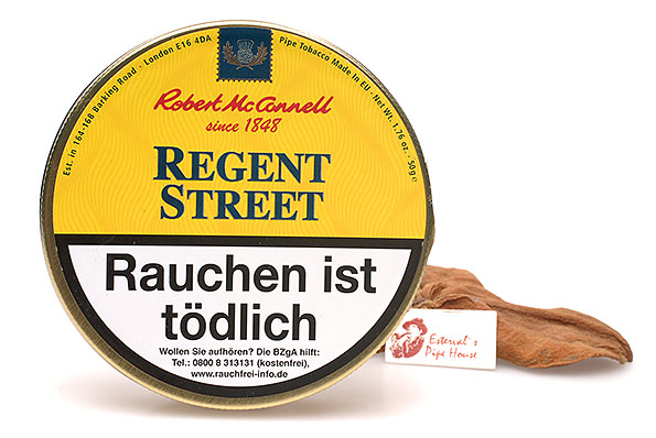 McConnell Heritage Regent Street Pipe tobacco 50g Tin McConnell Heritage Regent Street Pipe tobacco 50g Tin