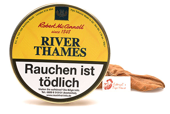 McConnell Heritage River Thames Pipe tobacco 50g Tin McConnell Heritage River Thames Pipe tobacco 50g Tin