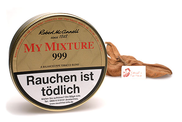McConnell Heritage My Mixture 999 Pfeifentabak 100g Dose McConnell Heritage My Mixture 999 Pfeifentabak 100g Dose