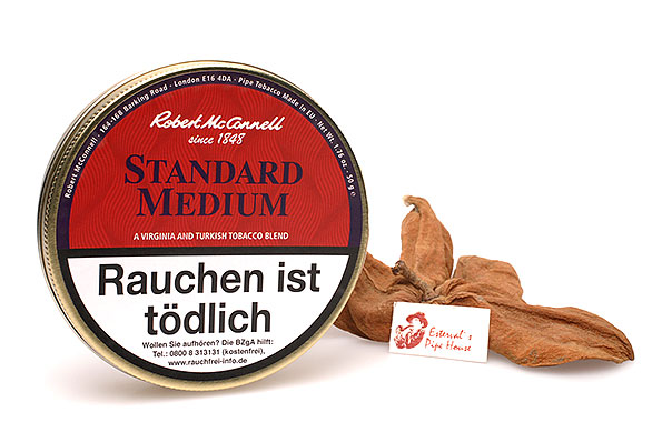 McConnell Heritage Standard Medium Pfeifentabak 50g Dose McConnell Heritage Standard Medium Pfeifentabak 50g Dose