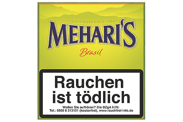 Agio Mehari's Brasil 20 Cigarillos  Agio Mehari's Brasil 20 Cigarillos