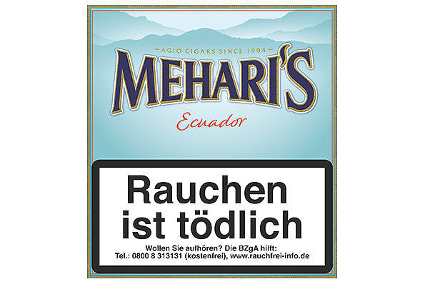 Agio Mehari's Ecuador 20 Cigarillos  Agio Mehari's Ecuador 20 Cigarillos