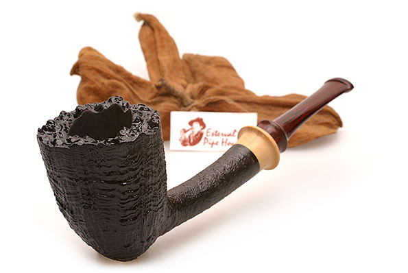 Mina Pipe Quarter Bent Sandblast oF