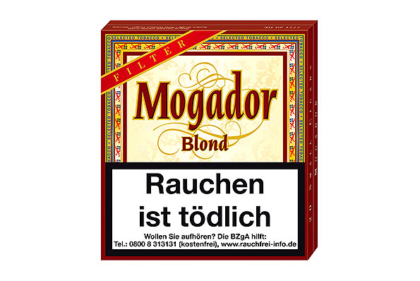 Mogador Blond Filter Vanilla 20 Cigarillos Mogador Blond Filter Vanilla 20 Cigarillos