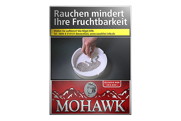 Mohawk Red Big Box 25 Zigaretten Mohawk Red Big Box 25 Zigaretten