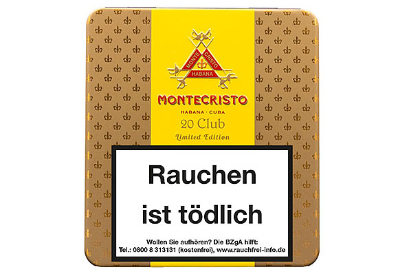 Montecristo Club Edicion Limitada 2024 20 Zigarillos Montecristo Club Edicion Limitada 2024 20 Zigarillos