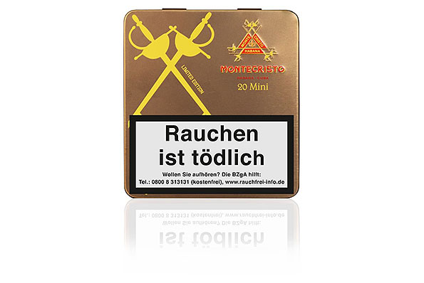 Montecristo Mini Edicion Limitada 2022 20 Zigarillos Montecristo Mini Edicion Limitada 2022 20 Zigarillos