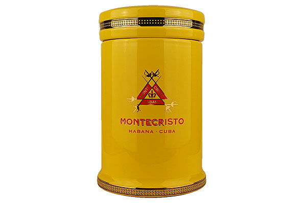Montecristo Cigar tin Porcelain for up to 25 Cigars