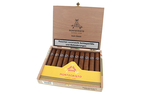Montecristo Linea Edmundo Double Edmundos 10 Zigarren Montecristo Linea Edmundo Double Edmundos 10 Zigarren