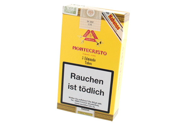 Montecristo Linea Edmundo Edmundos A/T 3 Zigarren Montecristo Linea Edmundo Edmundos A/T 3 Zigarren