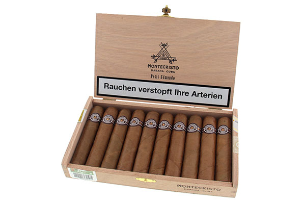 Montecristo Linea Edmundo Petit Edmundos 10 Cigars Montecristo Linea Edmundo Petit Edmundos 10 Cigars