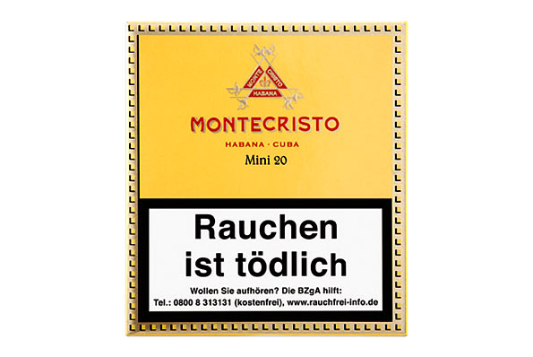 Montecristo Mini 20 Cigarillos Montecristo Mini 20 Cigarillos