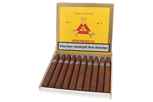 Montecristo No. 2 (Piramides) 10 Cigars