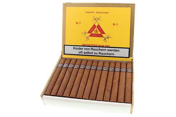 Montecristo No. 3 (Coronas) 25 Cigars