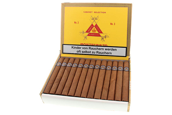 Montecristo No. 3 (Coronas) 25 Zigarren