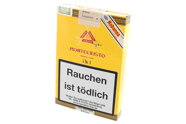 Montecristo No. 4 (Marevas) 5 Zigarren  Montecristo No. 4 (Marevas) 5 Zigarren