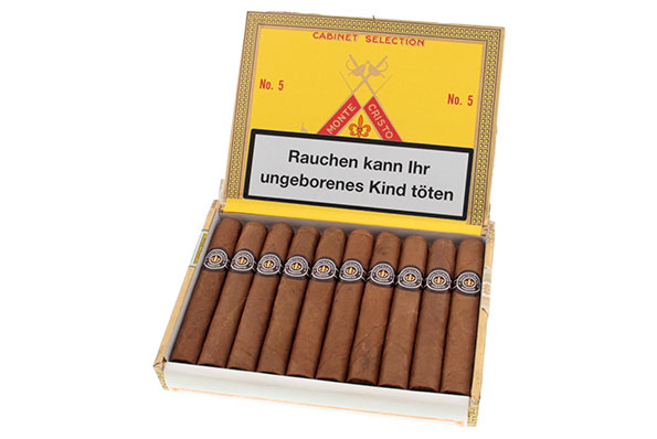 Montecristo No. 5 (Perlas) 10 Zigarren Montecristo No. 5 (Perlas) 10 Zigarren