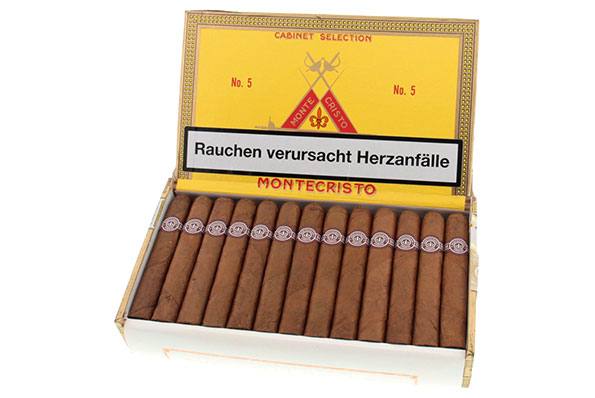 Montecristo No. 5 (Perlas) 25 Zigarren Montecristo No. 5 (Perlas) 25 Zigarren