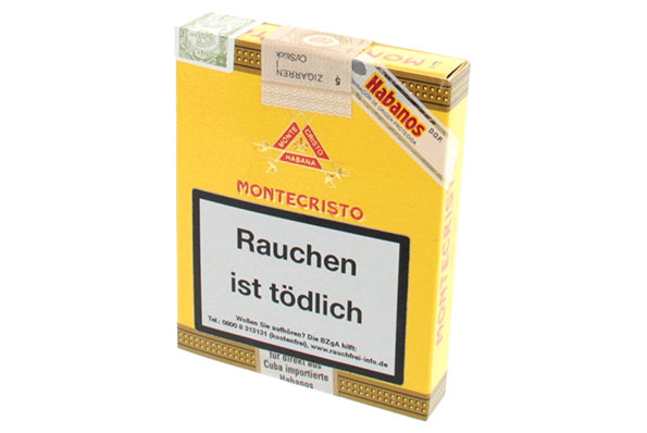 Montecristo No. 5 (Perlas) 5 Zigarren Montecristo No. 5 (Perlas) 5 Zigarren