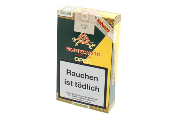 Montecristo Open Master A/T (Robustos) 3 Zigarren Montecristo Open Master A/T (Robustos) 3 Zigarren
