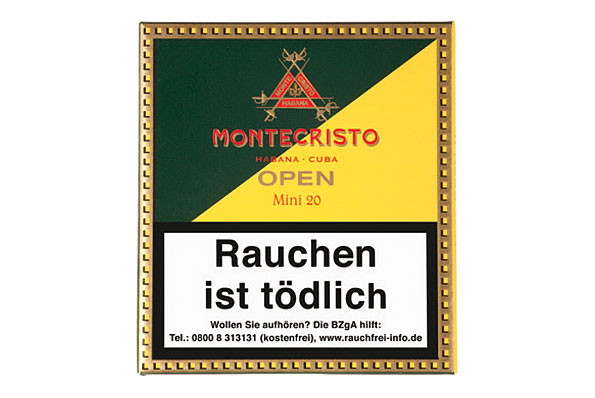 Montecristo Open Mini 20 Zigarillos Montecristo Open Mini 20 Zigarillos