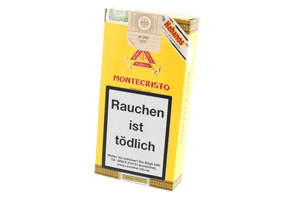 Montecristo Petit Tubos (Marevas) 3 Zigarren Montecristo Petit Tubos (Marevas) 3 Zigarren