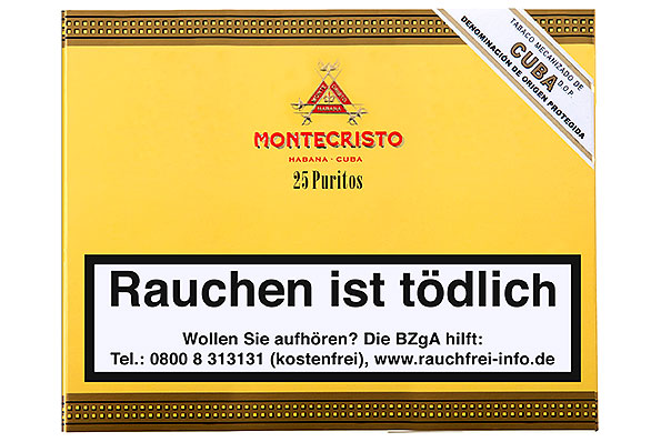 Montecristo Puritos 25 Cigarillos